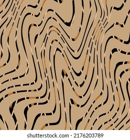 Seamless abstract waves pattern. Vector Illustration