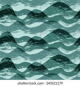 Seamless abstract wavy pattern