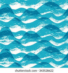 Seamless abstract wavy pattern