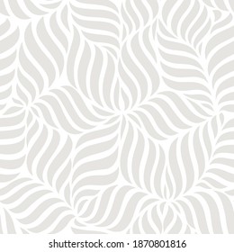 seamless abstract white and  light  grey  floral background