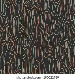 Seamless abstract wood texture. Vector illustration