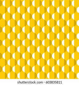 Seamless abstract yellow decorative vintage dimpled surface pattern