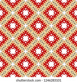 Seamless Abstract Zigzag, Geometric Pattern. For Interior Design, Printing, Wallpaper, Decor, Fabric, Invitation.