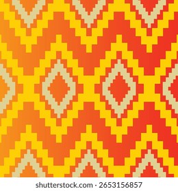 Diseño de azulejo de zigzag Abstractas sin costuras