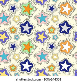 Seamless abstraction beautiful decorative background