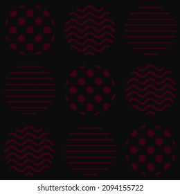 seamless abstraction circles lines. suitable for wallpaper