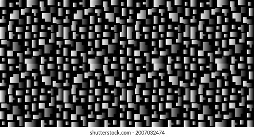 Absorción sin problemas de rectángulos para el diseño de tejidos. Diseño de concepto tecnológico. Estilo abstracto geométrico moderno. Textura abstracta. Tecnología abstracta de fondo oscuro. Tecnología futurista. 