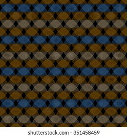 Seamless abstraction vector illustration. Decorative pattern of wavy lines