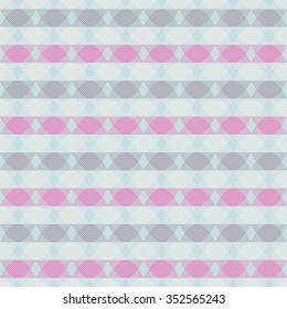 Seamless abstraction vector illustration. Decorative pattern of wavy lines