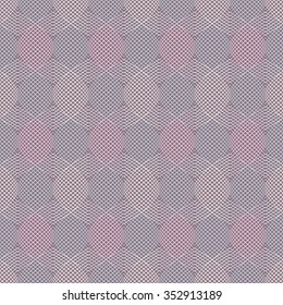 Seamless abstraction vector illustration. Decorative pattern of wavy lines