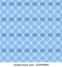 Seamless abstraction vector illustration. Decorative pattern of wavy lines