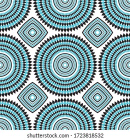 Nahtloses Design afrikanischer Art-Deco-Muster