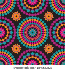 Seamless African Ethnic Design Pattern