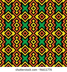 Seamless African Pattern