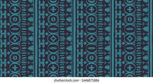  Patrón africano sin problemas. Alfombra étnica con chevrons.Ornamento vectorial tribal. Estilo azteca. Mosaico geométrico en la pieza, majólica. Interior antiguo. Alfombra moderna. Impresión geográfica en textiles. Ropa Kente.