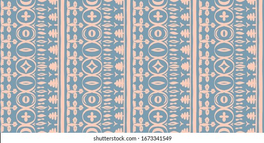 Seamless African pattern. Ethnic carpet with chevrons. Tribal vector ornament. Aztec style. Geometric mosaic on the tile, majolica. Ancient interior. Modern rug. Geo print on textile. Kente Cloth.