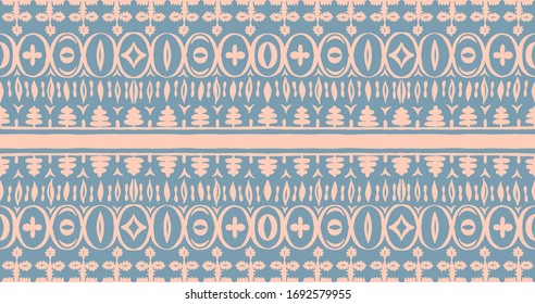 Seamless African pattern. Ethnic carpet with chevrons. Tribal vector ornament. Aztec style. Geometric mosaic on the tile, majolica. Ancient interior. Modern rug. Geo print on textile. Kente Cloth.
