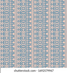 Seamless African pattern. Ethnic carpet with chevrons. Tribal vector ornament. Aztec style. Geometric mosaic on the tile, majolica. Ancient interior. Modern rug. Geo print on textile. Kente Cloth.