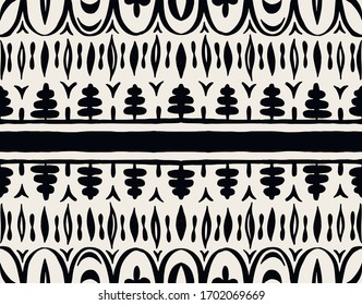 Seamless African pattern. Ethnic carpet with chevrons. Tribal vector ornament. Aztec style. Geometric mosaic on the tile, majolica. Ancient interior. Modern rug. Geo print on textile. Kente Cloth.