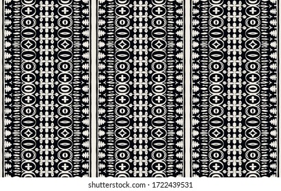 Seamless African pattern. Ethnic carpet with chevrons. Tribal vector ornament. Aztec style. Geometric mosaic on the tile, majolica. Ancient interior. Modern rug. Geo print on textile. Kente Cloth.