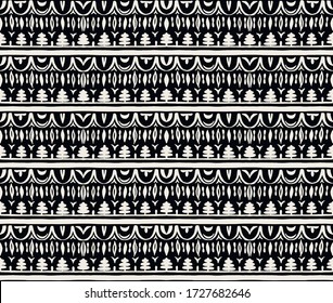 Seamless African pattern. Ethnic carpet with chevrons. Tribal vector ornament. Aztec style. Geometric mosaic on the tile, majolica. Ancient interior. Modern rug. Geo print on textile. Kente Cloth.