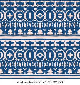 Patrón africano sin problemas. Alfombra étnica con chevrones. Ornamento vectorial tribal. Estilo azteca. Mosaico geométrico en la baldosa, majólica. Interior antiguo. Alfombra moderna. Impresión geográfica sobre textiles. Kente Cloth.