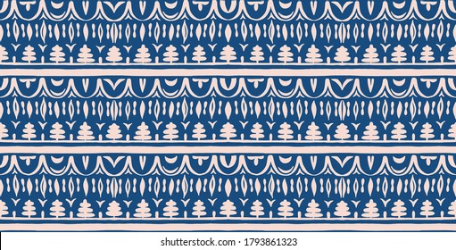 Seamless African pattern. Ethnic carpet with chevrons. Tribal vector ornament. Aztec style. Geometric mosaic on the tile, majolica. Ancient interior. Modern rug. Geo print on textile. Kente Cloth.
