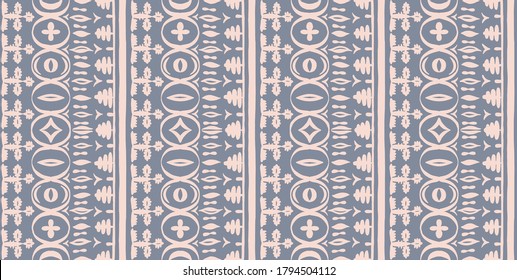 Seamless African pattern. Ethnic carpet with chevrons. Tribal vector ornament. Aztec style. Geometric mosaic on the tile, majolica. Ancient interior. Modern rug. Geo print on textile. Kente Cloth.