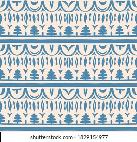 Seamless African pattern. Ethnic carpet with chevrons. Tribal vector ornament. Aztec style. Geometric mosaic on the tile, majolica. Ancient interior. Modern rug. Geo print on textile. Kente Cloth.