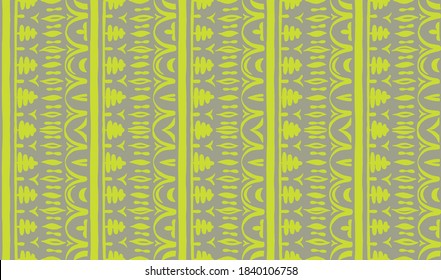 Seamless African pattern. Ethnic carpet with chevrons. Tribal vector ornament. Aztec style. Geometric mosaic on the tile, majolica. Ancient interior. Modern rug. Geo print on textile. Kente Cloth.