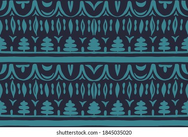 Seamless African pattern. Ethnic carpet with chevrons. Tribal vector ornament. Aztec style. Geometric mosaic on the tile, majolica. Ancient interior. Modern rug. Geo print on textile. Kente Cloth.