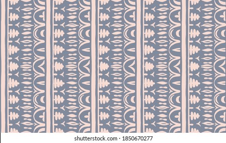Seamless African pattern. Ethnic carpet with chevrons. Tribal vector ornament. Aztec style. Geometric mosaic on the tile, majolica. Ancient interior. Modern rug. Geo print on textile. Kente Cloth.