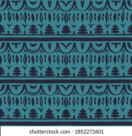 Seamless African pattern. Ethnic carpet with chevrons. Tribal vector ornament. Aztec style. Geometric mosaic on the tile, majolica. Ancient interior. Modern rug. Geo print on textile. Kente Cloth.