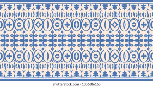 Patrón africano sin problemas. Alfombra étnica con chevrones. Ornamento vectorial tribal. Estilo azteca. Mosaico geométrico en la baldosa, majólica. Interior antiguo. Alfombra moderna. Impresión geográfica sobre textiles. Kente Cloth.