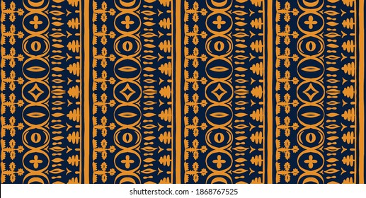 Patrón africano sin problemas. Alfombra étnica con chevrones. Ornamento vectorial tribal. Estilo azteca. Mosaico geométrico en la baldosa, majólica. Interior antiguo. Alfombra moderna. Impresión geográfica sobre textiles. Kente Cloth.