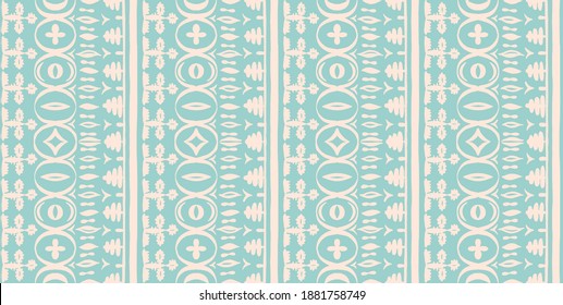Seamless African pattern. Ethnic carpet with chevrons. Tribal vector ornament. Aztec style. Geometric mosaic on the tile, majolica. Ancient interior. Modern rug. Geo print on textile. Kente Cloth.