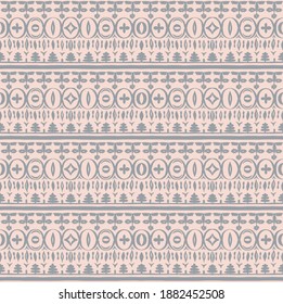 Patrón africano sin problemas. Alfombra étnica con chevrones. Ornamento vectorial tribal. Estilo azteca. Mosaico geométrico en la baldosa, majólica. Interior antiguo. Alfombra moderna. Impresión geográfica sobre textiles. Kente Cloth.