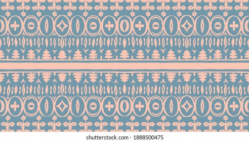 Seamless African pattern. Ethnic carpet with chevrons. Tribal vector ornament. Aztec style. Geometric mosaic on the tile, majolica. Ancient interior. Modern rug. Geo print on textile. Kente Cloth.