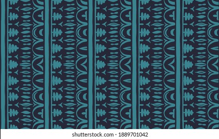 Seamless African pattern. Ethnic carpet with chevrons. Tribal vector ornament. Aztec style. Geometric mosaic on the tile, majolica. Ancient interior. Modern rug. Geo print on textile. Kente Cloth.