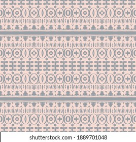 Seamless African pattern. Ethnic carpet with chevrons. Tribal vector ornament. Aztec style. Geometric mosaic on the tile, majolica. Ancient interior. Modern rug. Geo print on textile. Kente Cloth.