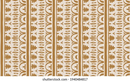 Seamless African pattern. Ethnic carpet with chevrons. Tribal vector ornament. Aztec style. Geometric mosaic on the tile, majolica. Ancient interior. Modern rug. Geo print on textile. Kente Cloth.