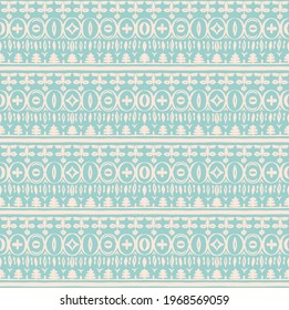 Seamless African pattern. Ethnic carpet with chevrons. Tribal vector ornament. Aztec style. Geometric mosaic on the tile, majolica. Ancient interior. Modern rug. Geo print on textile. Kente Cloth.