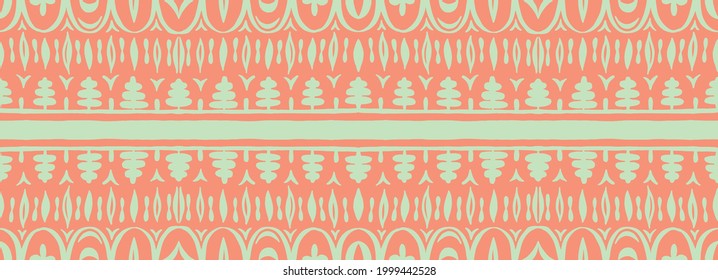 Seamless African pattern. Ethnic carpet with chevrons. Tribal vector ornament. Aztec style. Geometric mosaic on the tile, majolica. Ancient interior. Modern rug. Geo print on textile. Kente Cloth.