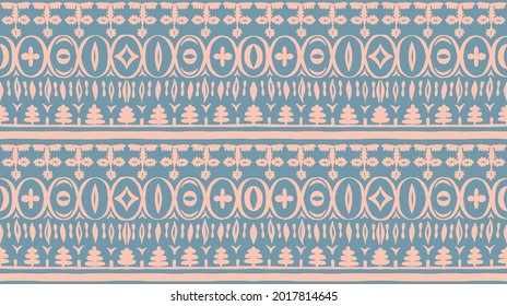 Seamless African pattern. Ethnic carpet with chevrons. Tribal vector ornament. Aztec style. Geometric mosaic on the tile, majolica. Ancient interior. Modern rug. Geo print on textile. Kente Cloth.