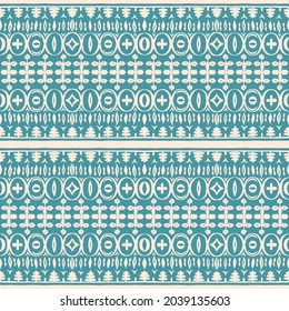 Seamless African pattern. Ethnic carpet with chevrons. Tribal vector ornament. Aztec style. Geometric mosaic on the tile, majolica. Ancient interior. Modern rug. Geo print on textile. Kente Cloth.