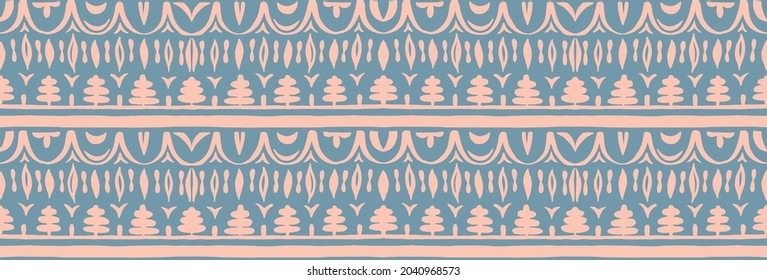 Seamless African pattern. Ethnic carpet with chevrons. Tribal vector ornament. Aztec style. Geometric mosaic on the tile, majolica. Ancient interior. Modern rug. Geo print on textile. Kente Cloth.