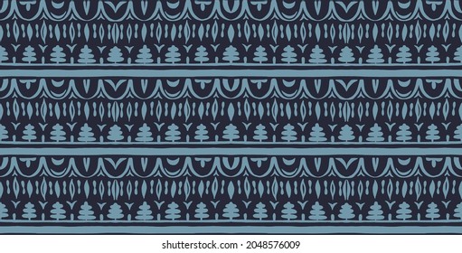 Seamless African pattern. Ethnic carpet with chevrons. Tribal vector ornament. Aztec style. Geometric mosaic on the tile, majolica. Ancient interior. Modern rug. Geo print on textile. Kente Cloth.
