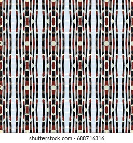 Seamless African pattern. Ethnic pattern on the carpet. 