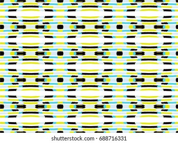 Seamless African pattern. Ethnic pattern on the carpet. 