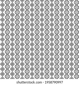 Seamless African Style Fabric Pattern